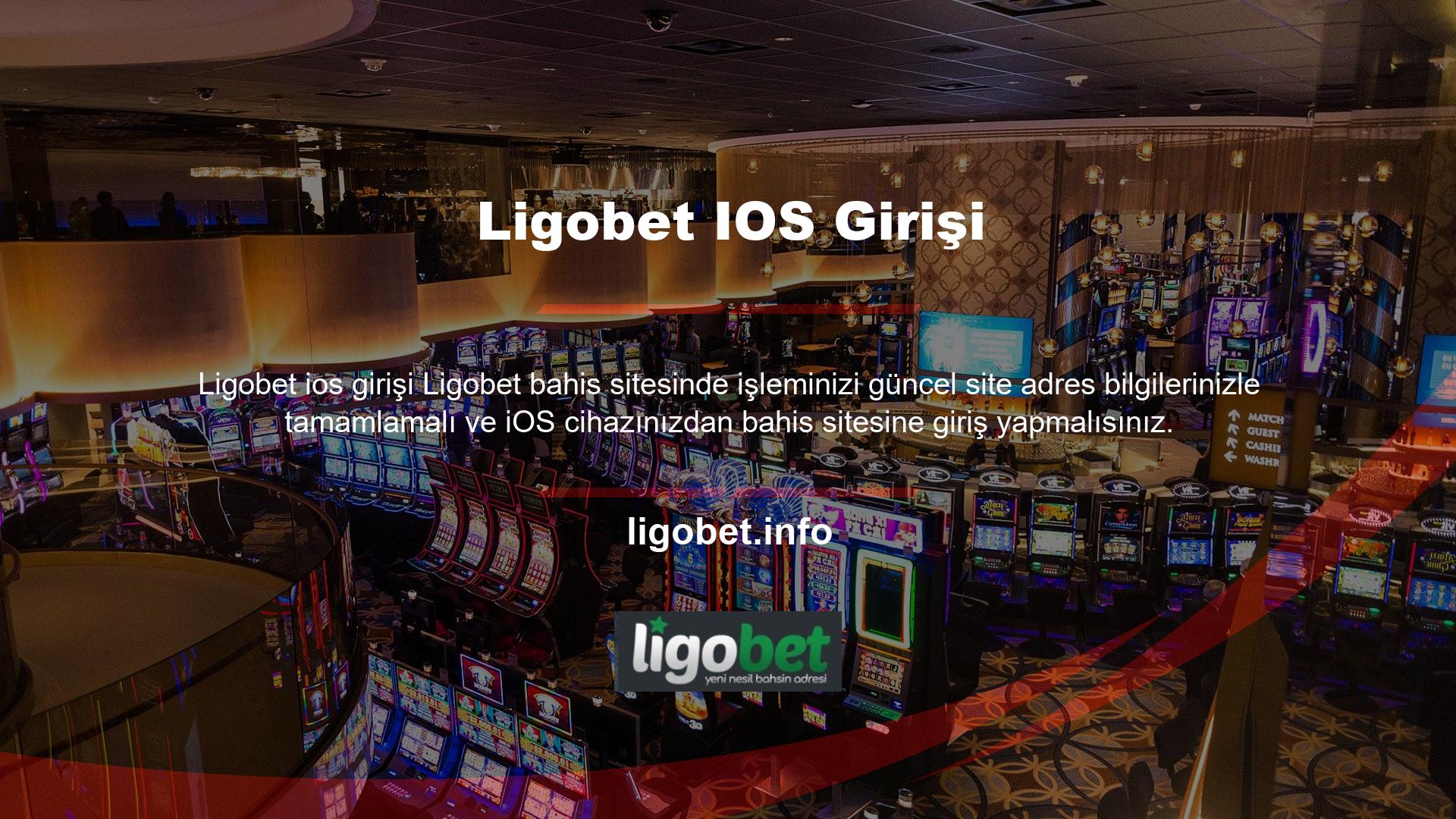 Ligobet mobil giriş işlemini iOS cihaz kullanarak tamamlamak isteyen oyuncular Safari tarayıcısını tercih etmelidir