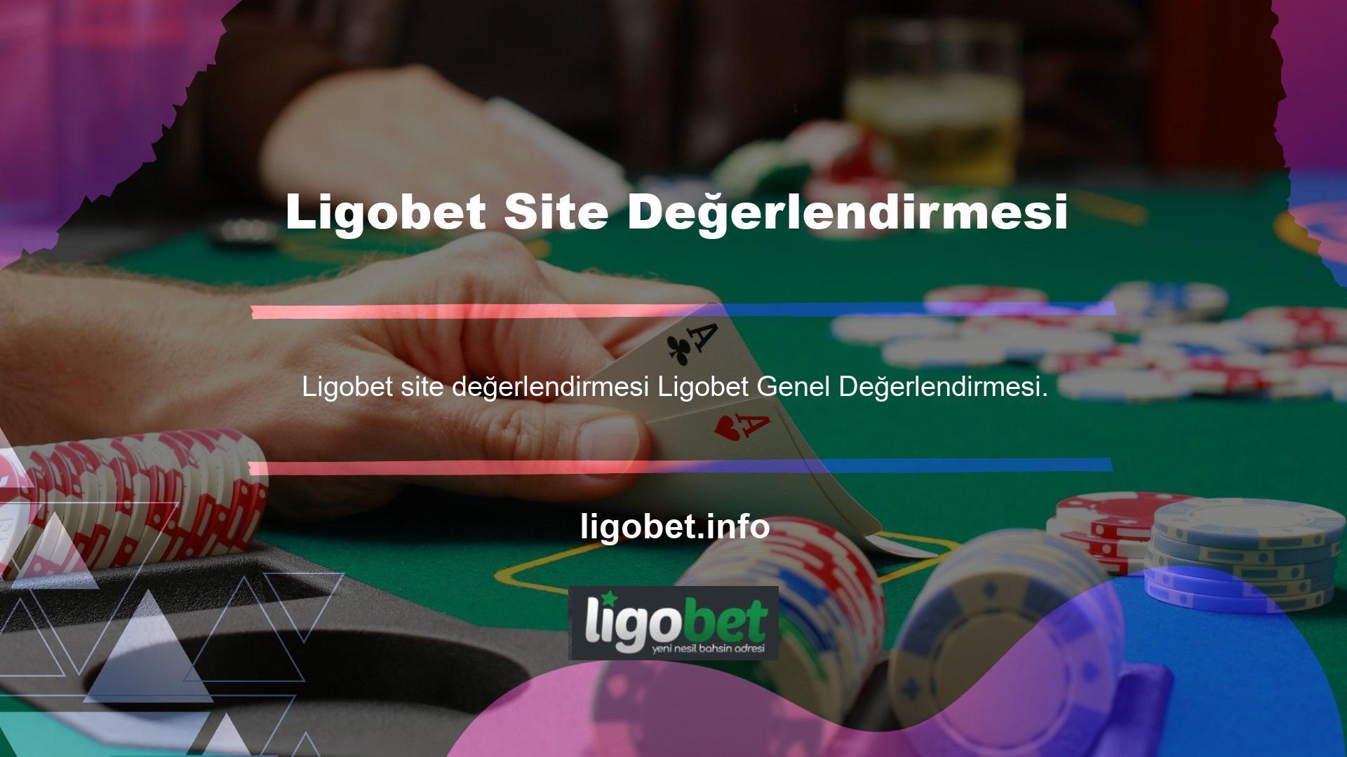 Ligobet bahis sitesi spor bahisleri, canlı bahis, sanal oyunlar, casino, canlı casino, sayısal loto, tekerlek, poker ve sınıf poker bölümlerine bahis oyunculara hizmet eder